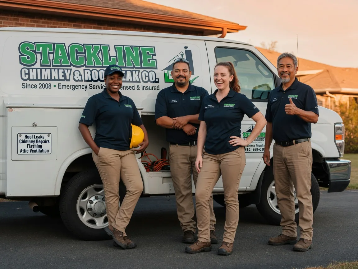 Chimney flashing repair company in Harris, IA